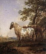 Landscape with Two Horses BERCHEM, Nicolaes